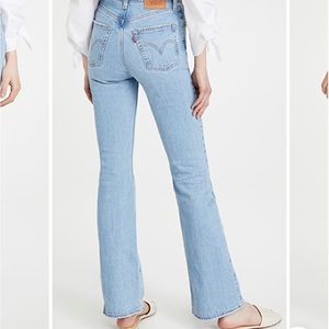 Levi’s rib cage flare jeans